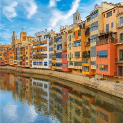 View of Girona during our tour