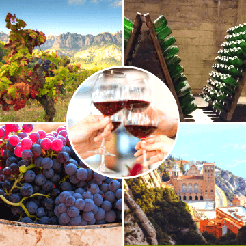 Montserrat Barcelona wine tour images