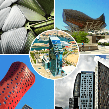 Sites visited in our Barcelona Architecture Tours