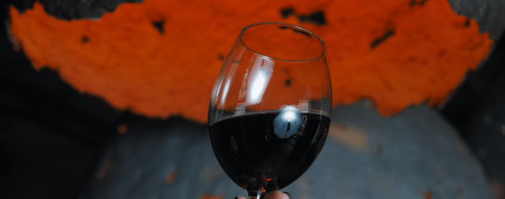 Red wine in one of the best Spanish wine bars