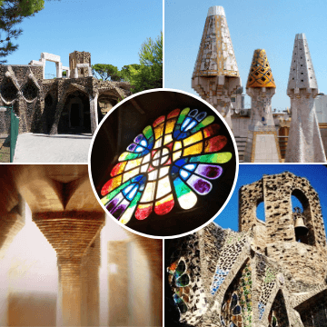 Moments in our Colonia Guell and Palau Guell Tour
