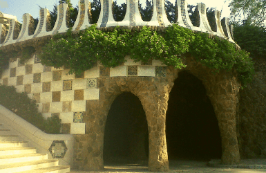 Cave of the Elephant in Park Guell