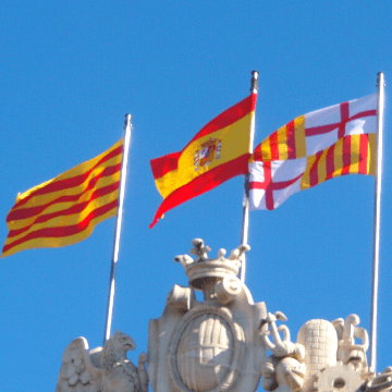 Flags in Spain