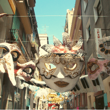 Street decoration during the Festival Gracia in Barcelona | ForeverBarcelona