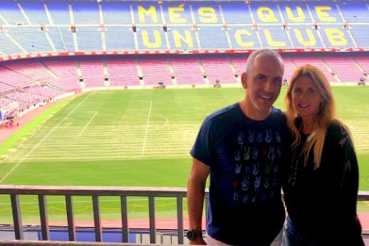 Couple on Day 4 of our Barcelona 4 day itinerary