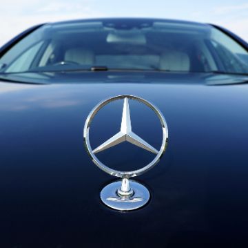 Mercedes car used in chauffeured tours