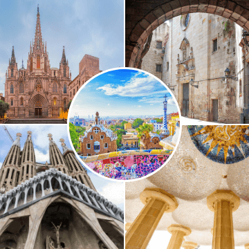 Images of our Gaudi Gothic Quarter tour