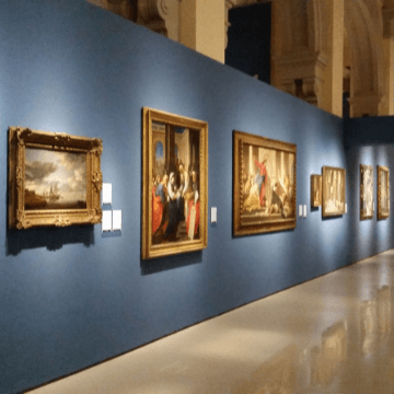 Paintings in one of the Barcelona Museums for Art Lovers | ForeverBarcelona