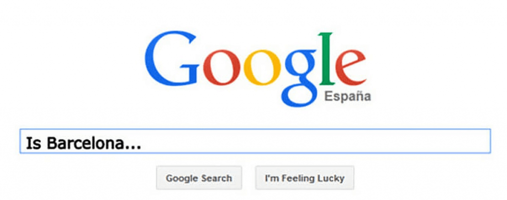 What questions people asks Google about Barcelona?