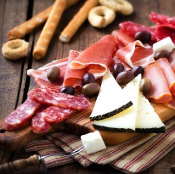 Platter of Spanish Cold Cuts
