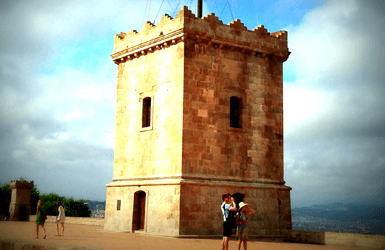What to see on Montjuic: Castle at the top of Montjuic Hill