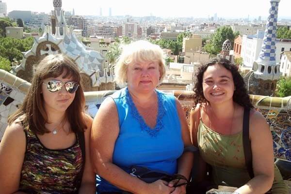 Ladies on our All Gaudi Day Tour