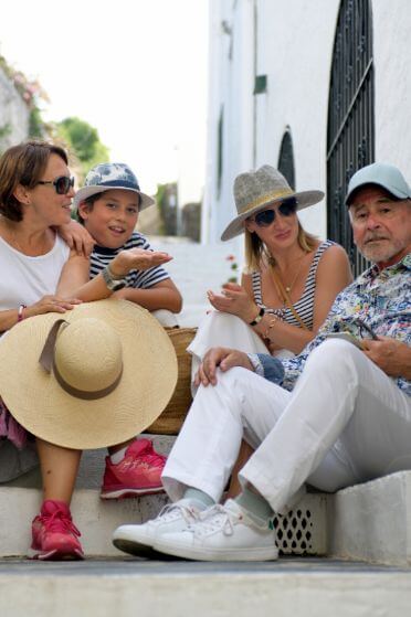 Family on our Barcelona to Cadaques day trip