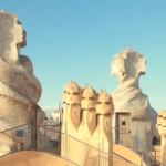 Barcelona Virtual Tours: Rooftop of La Pedrera