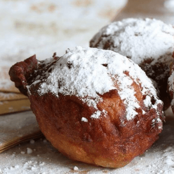 Spanish fritters "buñuelos" for Lent