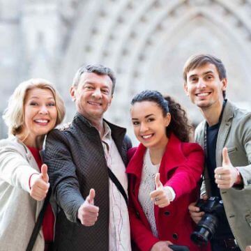 People who followed our tips to choose the right private tour for you