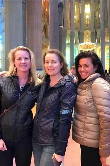 Ladies on our Fast Track Sagrada Familia Tour