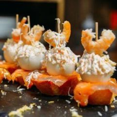 Tapas during our food walking tours in Barcelona Spain