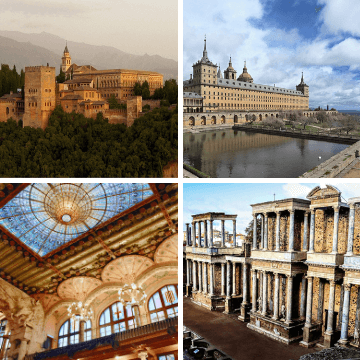 Best examples of architecture of Spain