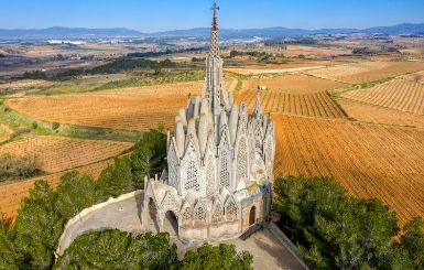 Sanctuary of Montserrat in Montferri (Tarragona, Spain) by Jujol