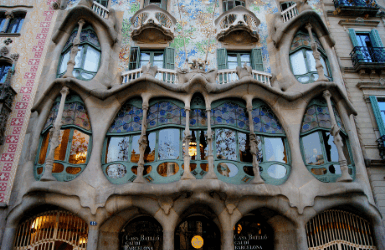 Casa Batllo in Eixample, Barcelona, where to stay for families in multi generational trips