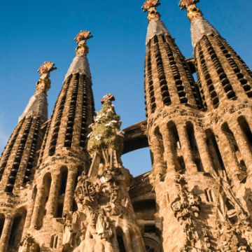 Nativity façade, the Sagrada Familia best towers