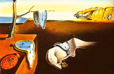 Persistence of memory by Salvador Dali - the famous melting clocks and their meaning