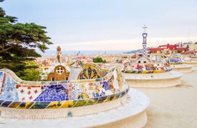 Park Guell, Barcelona World Heritage since 1984
