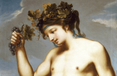 Bacchus, a Roman God who could have been in the origins of cheers in Spanish