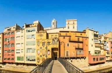 Girona Old Town (Barri Vell), featuring some of the best restaurants in Girona (Spain)