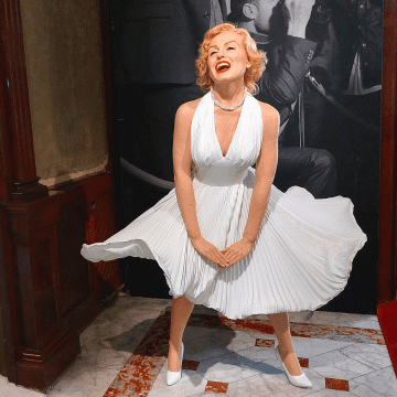 Marilyn Monroe at the Museu de la Cera de Barcelona (Spain)